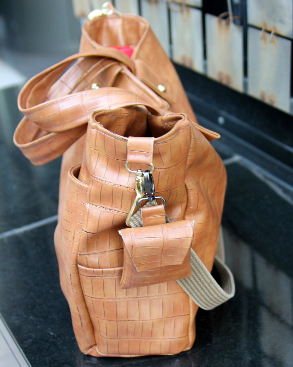 coach inspired diaper bag