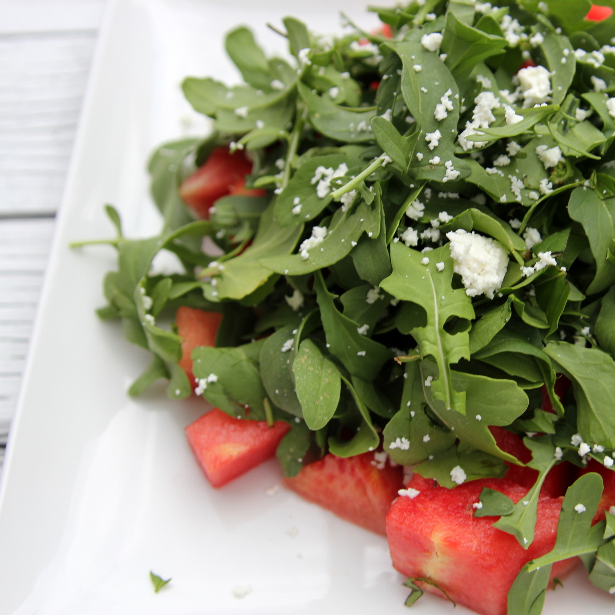 watermelon arugula salad recipe