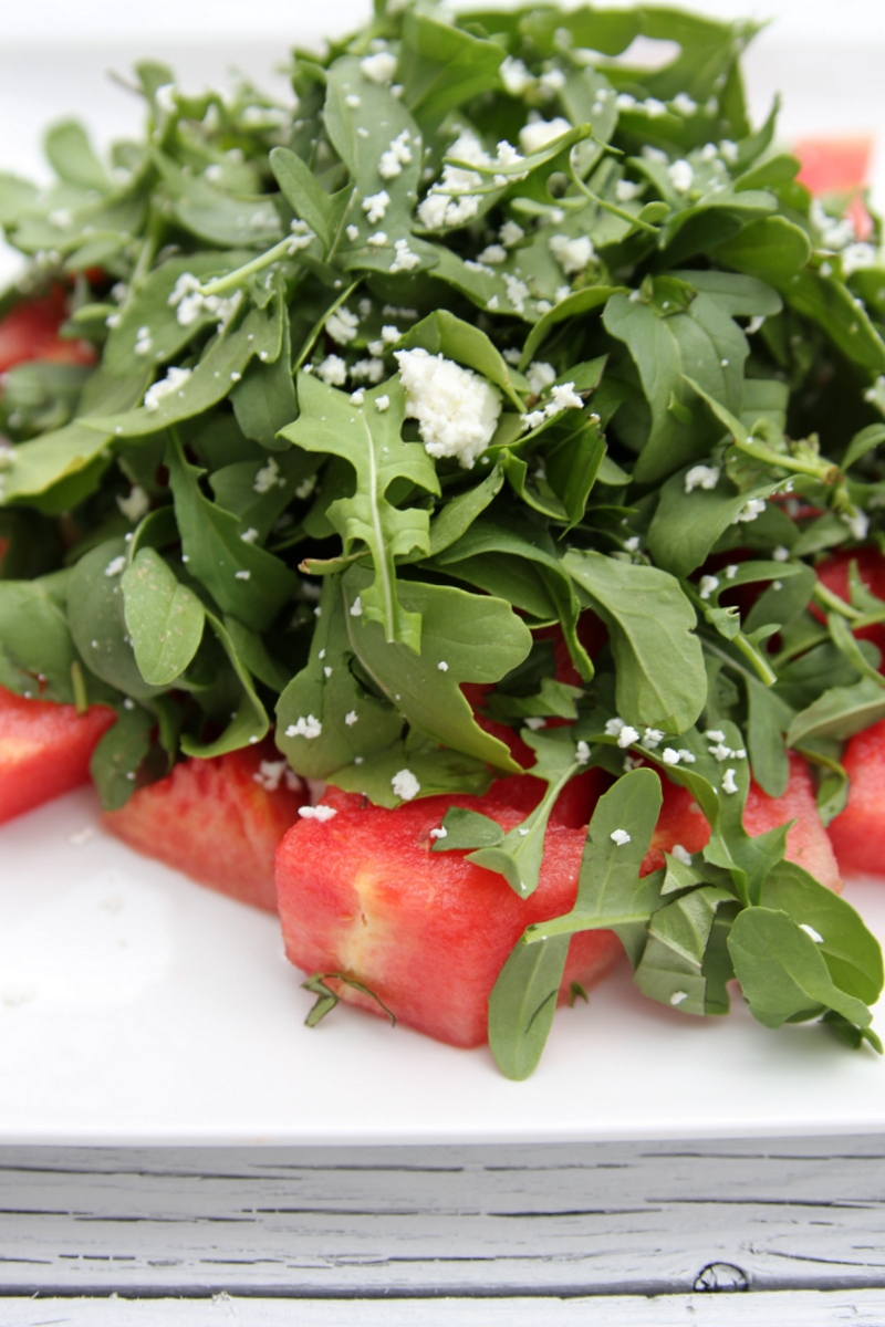 arugula watermelon salad recipe