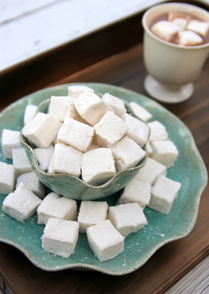 homemade vanilla marshmallows