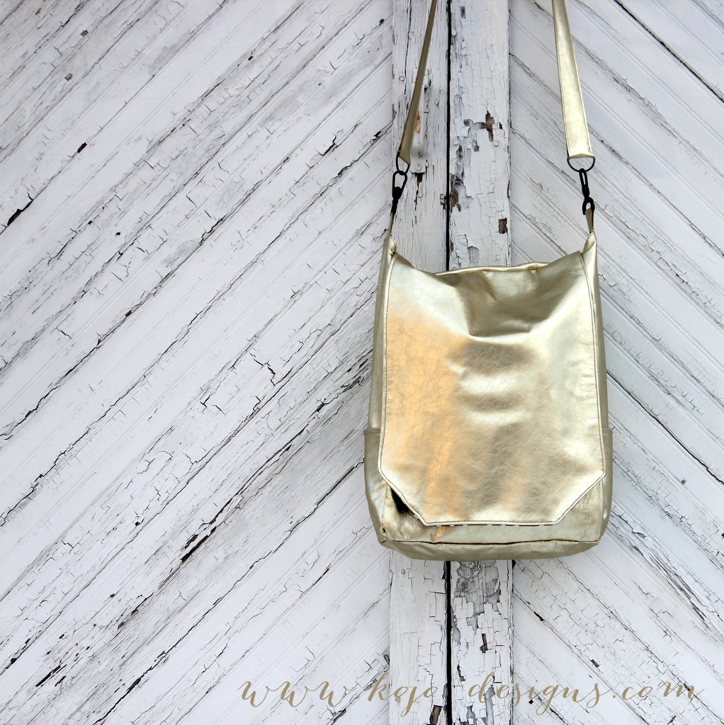 DIY leather satchel