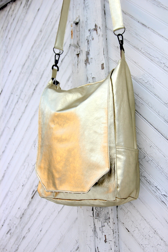 handmade leather satchel