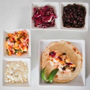 fish tacos with mango salsa