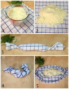 making cauliflower flour