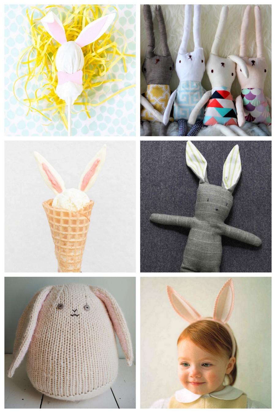Get ready for easter baskets with these darling DIY bunny projects!