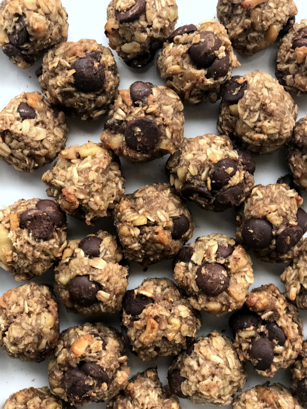 new year's cookies- yummy and sugar free (all the 'sweet' comes from bananas)