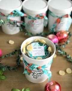 edible Christmas gift idea- pesto pasta dinner kit