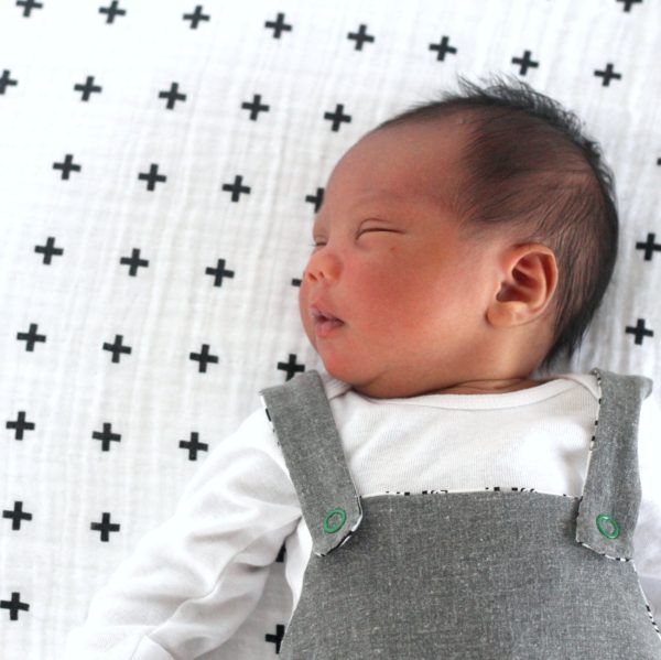 how to make a lined modern baby romper