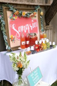 batch sangria recipe- how to make sangria for a crowd
