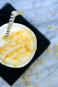 EASIEST frozen butterbeer recipe- the perfect Harry Potter treat!