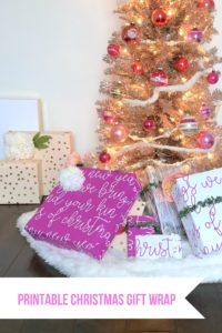 free printable christmas gift wrap