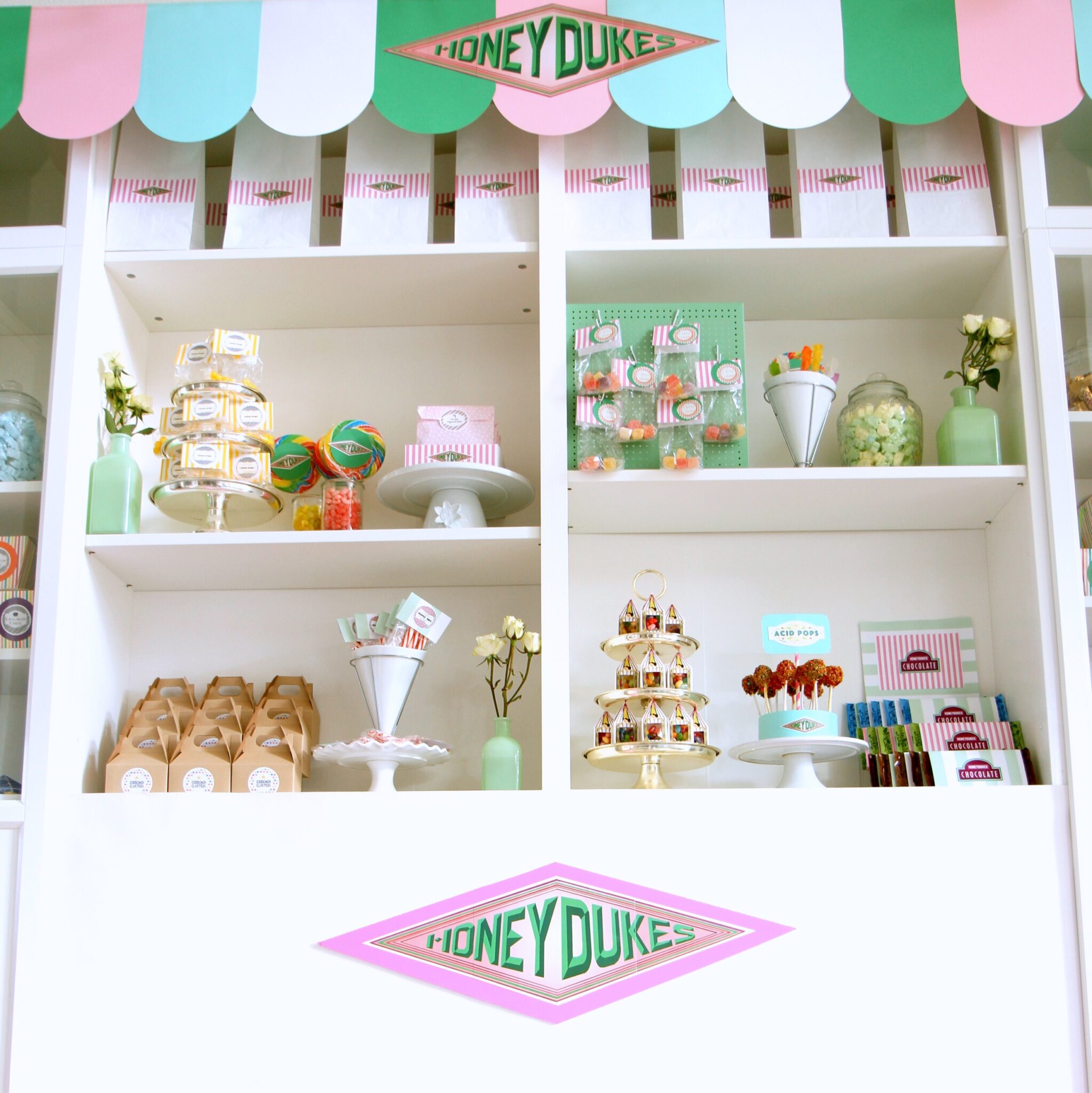 harry potter party- honeydukes (and a heap of free printables)