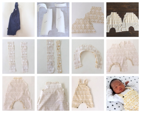 how to make a modern baby boy romper