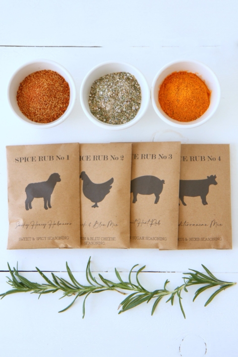 DIY grill rubs for Father's Day (with FREE printable)
